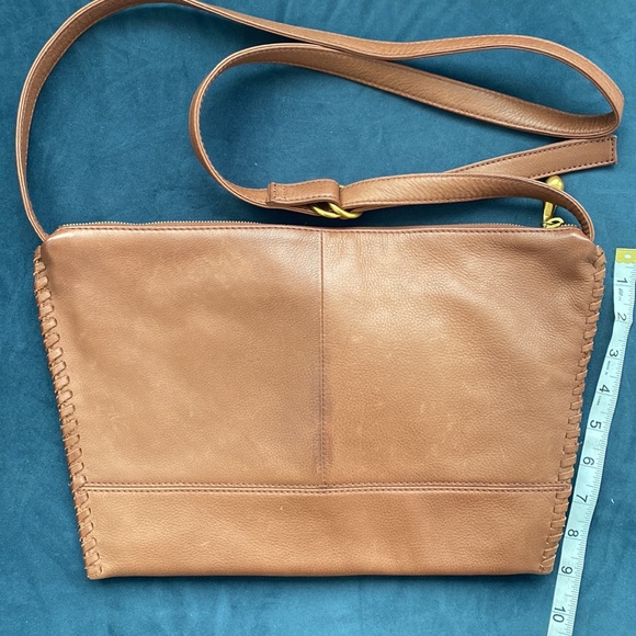 Authentic leather HOBO shoulder cross body bag - Picture 5 of 10